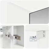  Kupaonski ormar s ogledalom Bijelo 80 x 14.5 x 70 cm | shoptok.hr