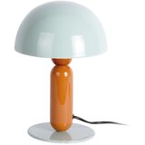Leitmotiv Narančasta/prljavo plava metalna stolna lampa (visina 30 cm) Firenze round – Cijene