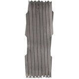vidaXL Mrežaste ograje 5 kosov siv trden les jelke 180x30 cm | Shoptok.si