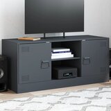  The Living Store TV omarica antracitna 99x39x44 cm jeklo - TV Omarica, (21508458) | Shoptok.si