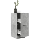 vidaXL Lekarniška omara betonsko siva 30x41x77,5 cm inženirski les Cene