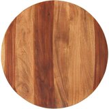 Stolna ploča od masivnog drva bagrema okrugla 25 - 27 mm 50 cm | shoptok.hr