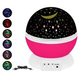 Noćna Nočna LED svetilka Stars - roza | Shoptok.si