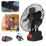 aku ventilator 128V za sto i prenosivu upotrebu