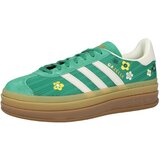 Adidas Niske tenisice 'GAZELLE BOLD' žuta / zlatna / zelena / bijela | shoptok.hr