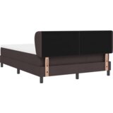  Box Spring postelja z vzmetnico rjava 160x200 cm tkanina, (22051285) | Shoptok.si