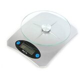  Digitalna staklena kuhinjska vaga 5000-1g lcd srebrna | shoptok.hr