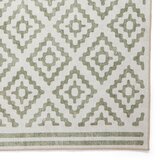 Think Rugs Zelen pralen tekač 61x170 cm Coral Green – | Shoptok.si