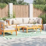 vidaXL Zunanja preproga ARAKIL Zelena Poliester 300 x 400 cm Vzorec | Shoptok.si