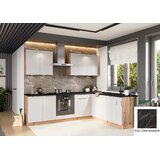 Stolkar KOTNI KUHINJSKI SET ISABEL 200X260 CM - SIVA-Črni marmor Cijene