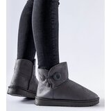 Gemre Gray short insulated snow boots Snyder | shoptok.hr