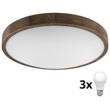  Brilagi - LED plafonjera CARVALHO SLIM 3xE27/60W/230V hrast/orah prečnik 47 cm | Eponuda.com