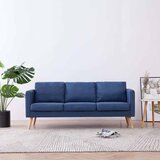 vidaXL Trosjed od tkanine plavi | shoptok.hr