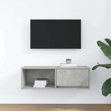 vidaXL TV ormarić boja betona 80x31x25,5 cm od konstruiranog drva | shoptok.hr