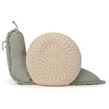 Lorena Canals Krem/kadulja zelena tekstilna dječja kutija za pohranu 60x24x30 cm Big Snail – | shoptok.hr