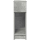 vidaXL Noćni ormarići s ladicom 2 kom beton sivi 20x36x60 cm | shoptok.hr
