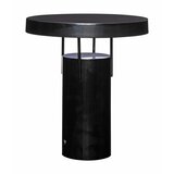 Hübsch Crna LED stolna lampa s mogućnosti zatamnjivanja s metalnim sjenilom (visina 28 cm) BringMe – | shoptok.hr