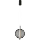  LED luster na sajli PUMA LED/10W/230V, prečnik 20 cm, crne boje | Eponuda.com