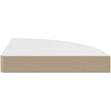 vidaXL Plutajuće kutne police 4 kom bijele 25 x 25 x 3,8 cm MDF | shoptok.hr