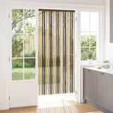 Zavjesa protiv insekata Chenille Tamno smeđa i bež 90 x 200 cm | shoptok.hr
