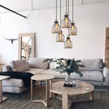 Opviq Fiko - 6576 Black Chandelier Cene