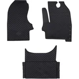 Avto preproga 3 pcs Črna primeren za Iveco DAILY 2014- Guma, (5000204155)