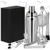  Barmenski set s shakerom 750 ml i bambusovim stalkom, 11 dijelova | shoptok.hr