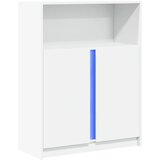  Komoda s LED svjetlima bijela 77x34x100 cm konstruirano drvo | shoptok.hr