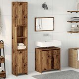 vidaXL 3-dijelni set kupaonskog namještaja od starog drveta | shoptok.hr