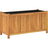  Vrtna sadilica s oblogom 99 5x38x50 cm od masivnog drva bagrema | shoptok.hr