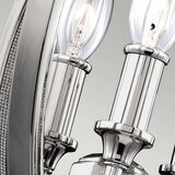 Elstead Lighting Feiss FE-CORINNE-3P-S - Luster na lancu CORINNE 3xE14/60W/230V | Eponuda.com