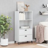  Regal za knjige VIKEN bijeli 60 x 35 x 123 cm konstruirano drvo | shoptok.hr