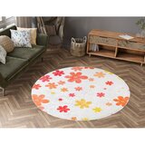 Vitaus Narančasti/boje slonovače periv dječji tepih ø100 cm Fall Flowers – | shoptok.hr