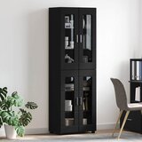  Highboard FLORIN Crna 60 x 35 x 182 cm Konstruirano drvo | shoptok.hr