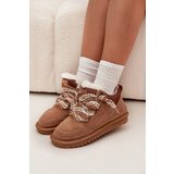 VINCEZA Suede Women's Snow Boots With Fur and Thick Lacing | shoptok.hr