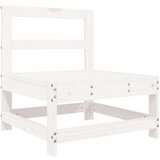  7-dijelna vrtna garnitura bijela od masivne borovine | shoptok.hr