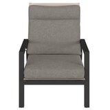 Amatio LOUNGE NASLANJAČ tkanina aluminij | Shoptok.si