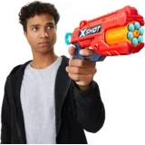 xshot: excel reflex 6 igrača pištola s 16 penastimi izstrelki