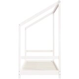  Za dječji krevet bijeli 80 x 200 cm od masivne borovine | shoptok.hr