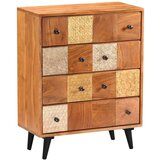 vidaXL Komoda s ladicama od masivnog bagremovog drva 60 x 30 x 75 cm | shoptok.hr