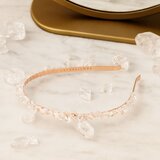 Crystallove Clear Quartz Hairband obroč za lase 1 kos | Shoptok.si
