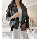 Gemre Black biker jacket eco-leather Grégoire | shoptok.hr