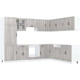  14-dijelni set kuhinjskih ormarića Lucca konstruiranog drva | shoptok.hr