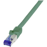 C6A115S RJ45 CAT 6a S/FTP 20.00 m zelena 1 kos, (20416316)