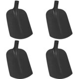  Glava lopate 4 pcs Crna 34,5 x 24 cm Čelik s prahom premazan | Eponuda.ba