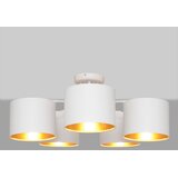  Plafonski luster ALBA 5xE27/15W/230V bela/zlatna | Eponuda.com