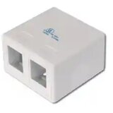 Digitus Modul nazidne utičnice prazne 2xRJ45 AT-AG-302A-WH | ePonuda.com