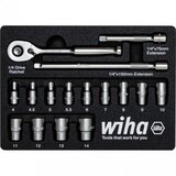 Wiha W44683 Set nasadnih ključeva 1/4" 17/1 Cijene