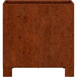  Sadilice s nogama 2 kom boja hrđe 30x30x30 cm od čelika COR-TEN | shoptok.hr