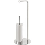 Feridras DRŽAČ TOLETNOG PAPIRA I WC ČETKE 56 cm, KROMIRANI ČELIK | shoptok.hr